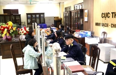 THU NGÂN SÁCH NHÀ NƯỚC TỪ NGÀNH THUẾ TĂNG 28,6%